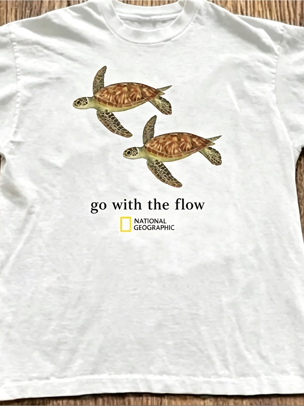 National Geographic Womens Mens T-shirt Unisex White